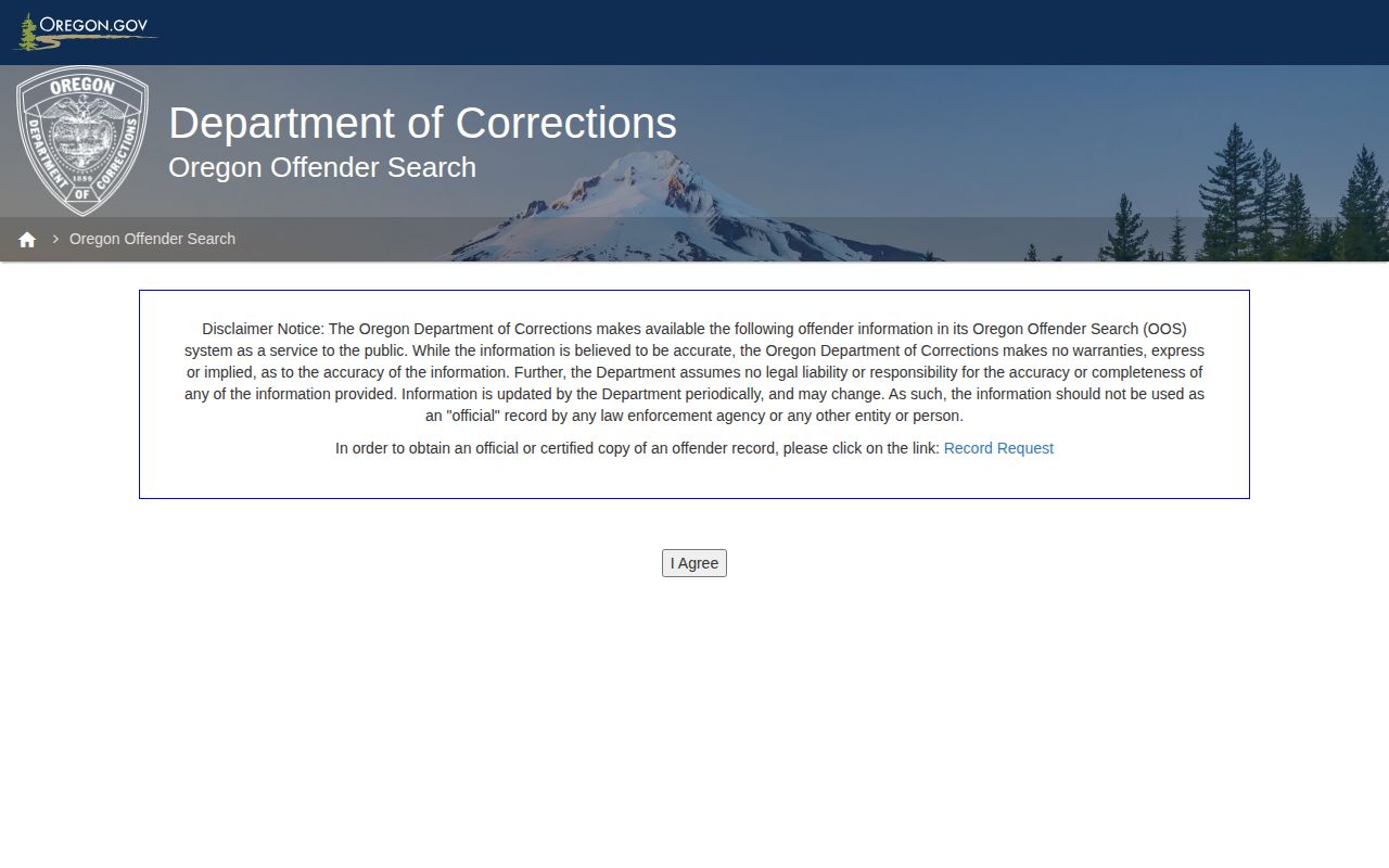Oregon offender search for a Polk County projected release date